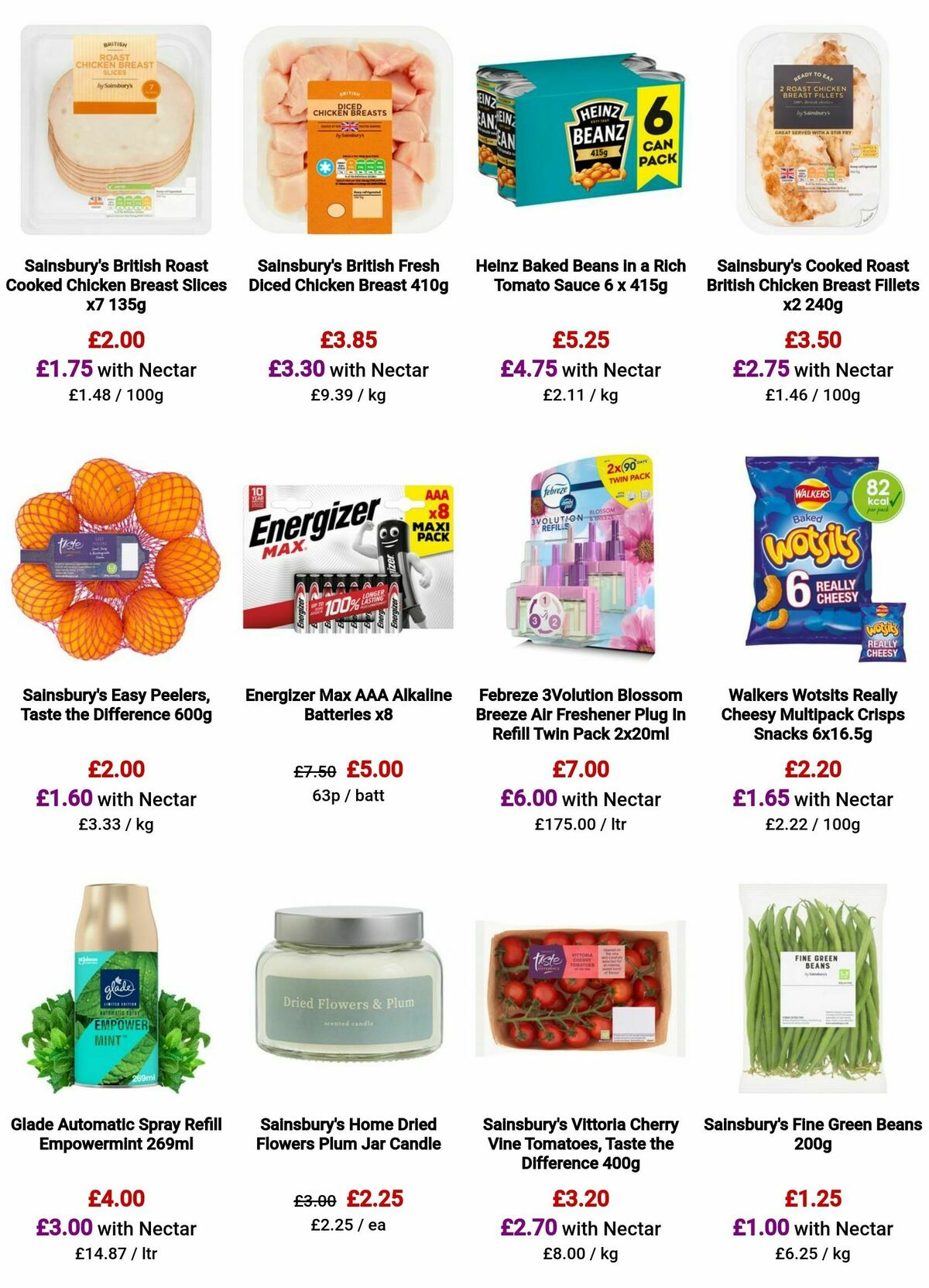 Sainsbury's Offers from 1 March