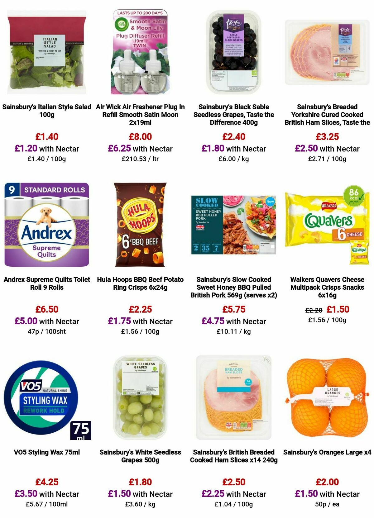 Sainsbury's Offers from 8 March