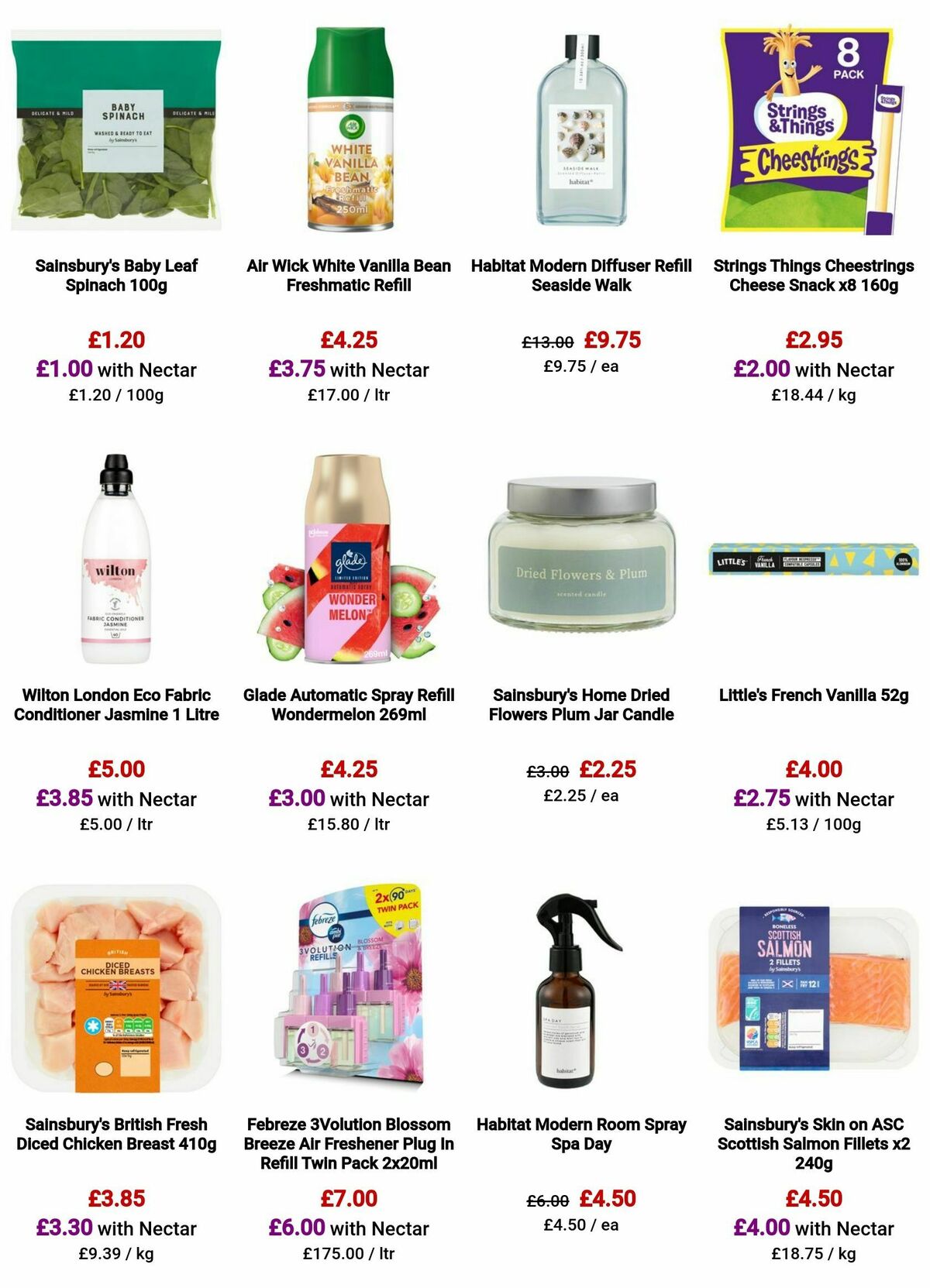 Sainsbury's Offers from 8 March