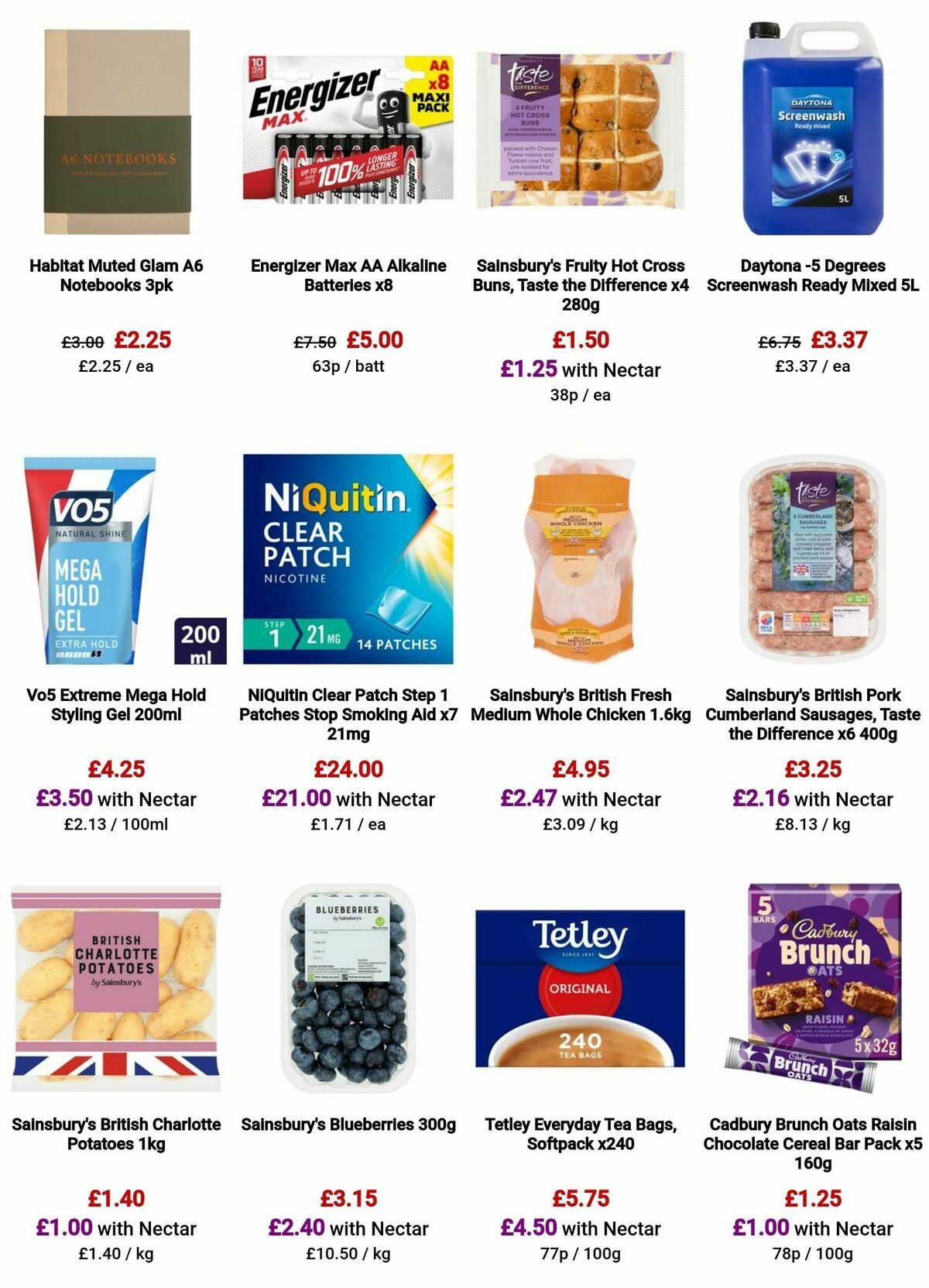 Sainsbury's Offers from 8 March