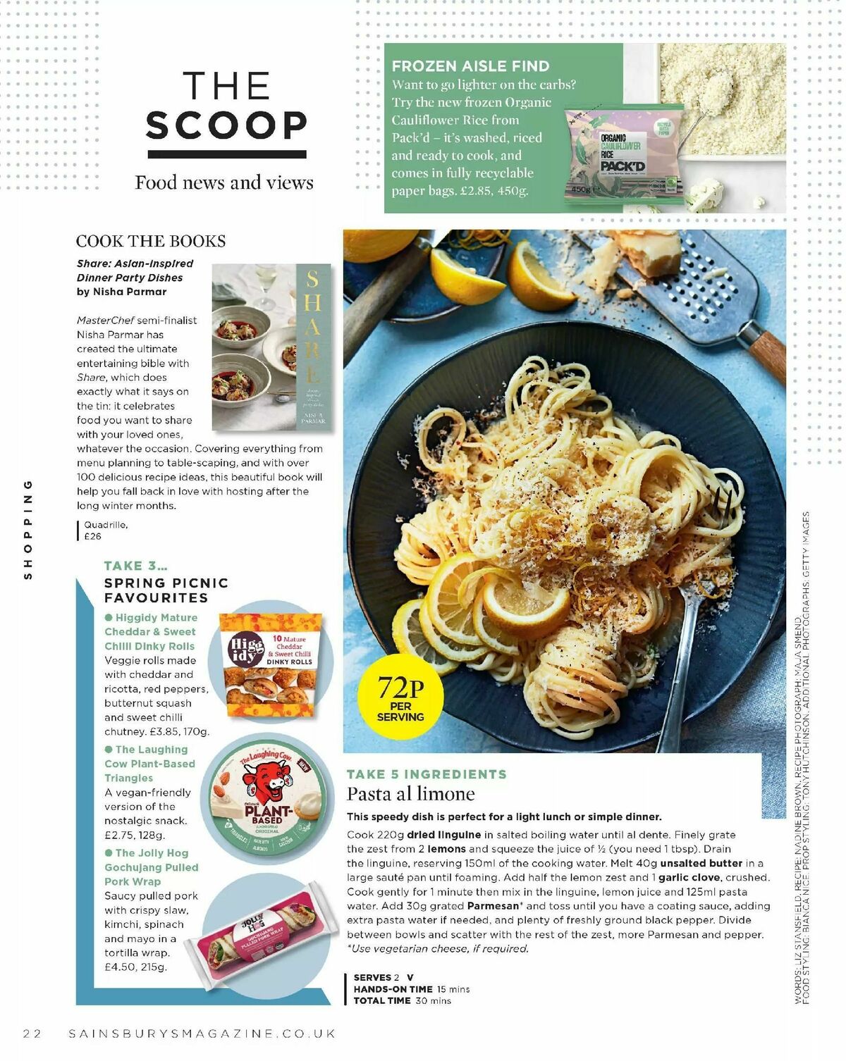 Sainsbury's Magazine April Offers from 1 April