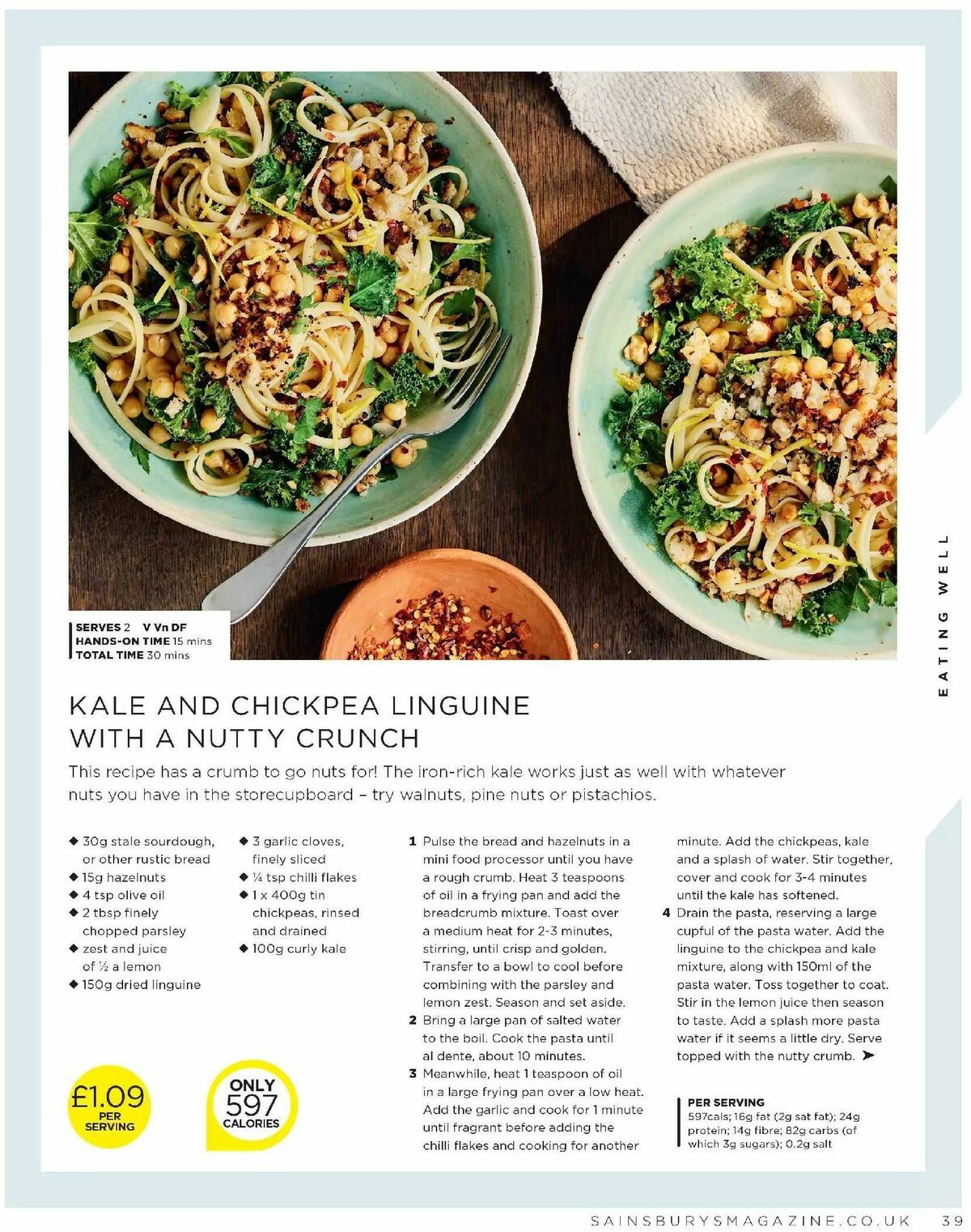 Sainsbury's Magazine April Offers from 1 April