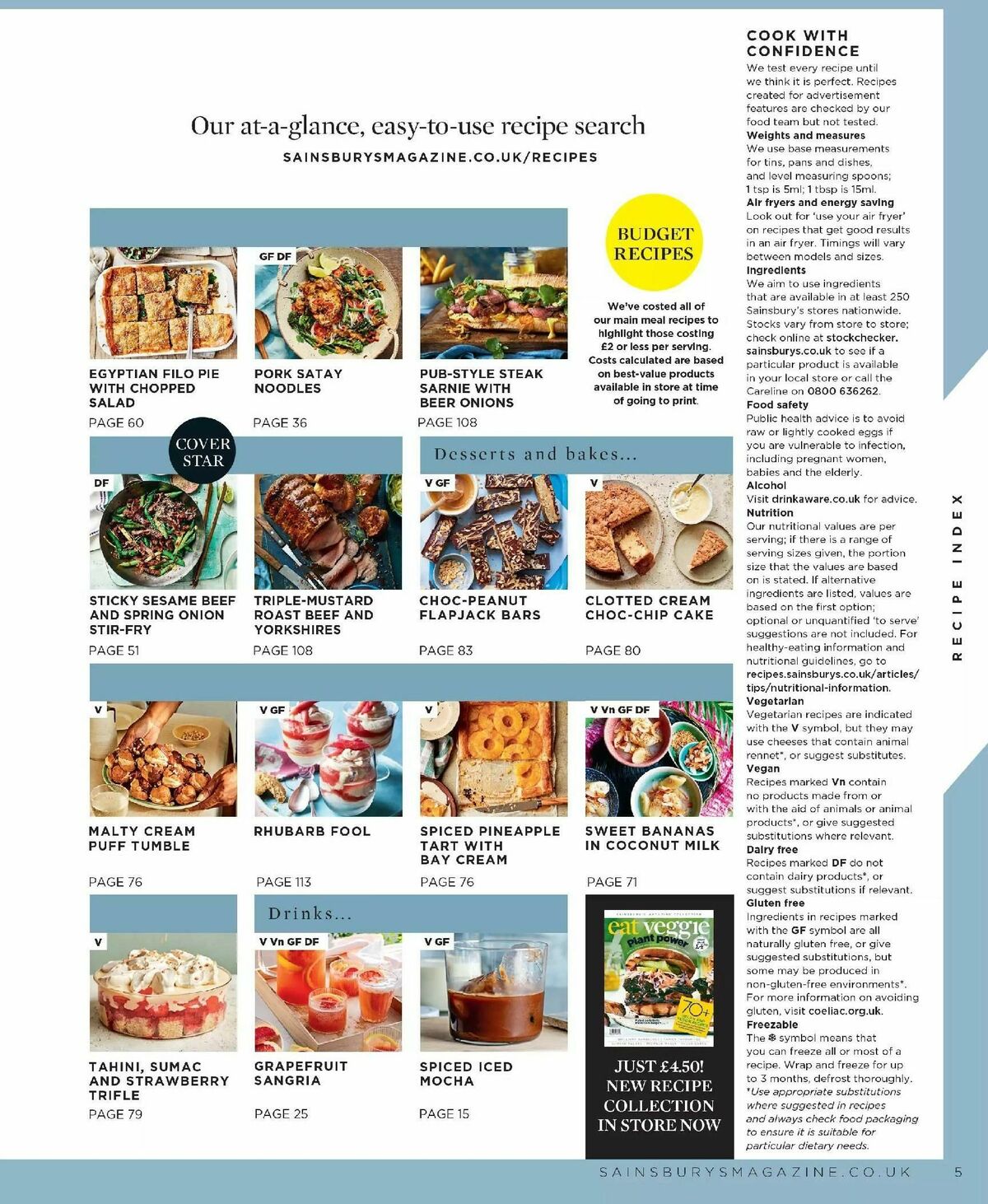 Sainsbury's Magazine April Offers from 1 April