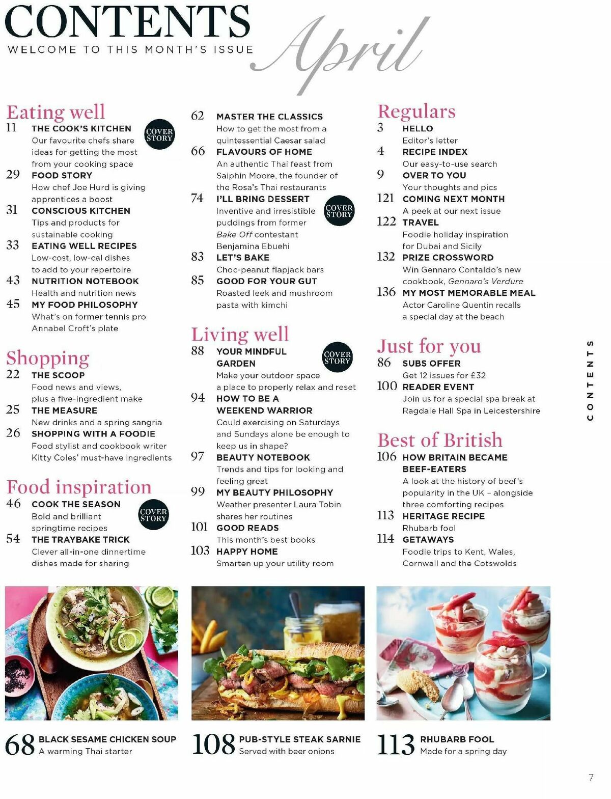 Sainsbury's Magazine April Offers from 1 April