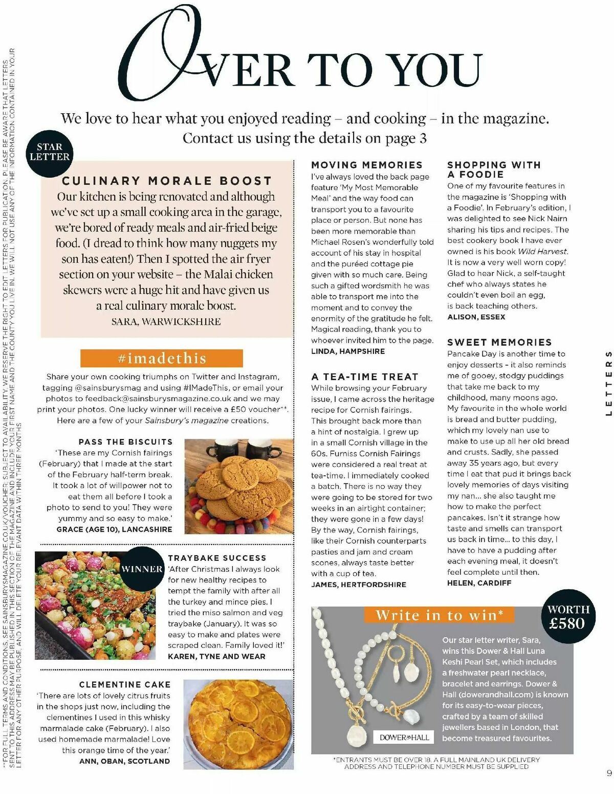 Sainsbury's Magazine April Offers from 1 April