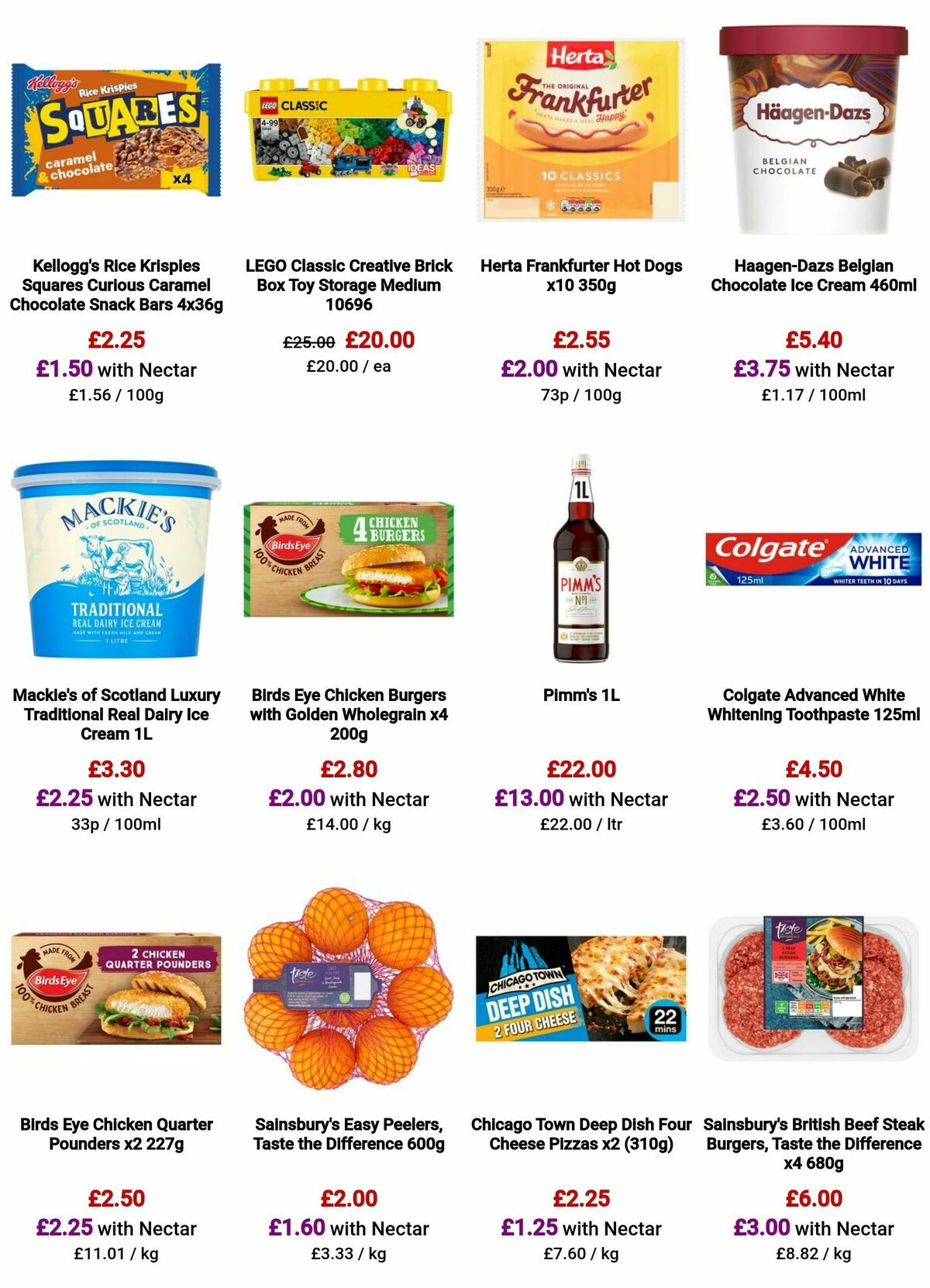 Sainsbury's Offers from 12 April