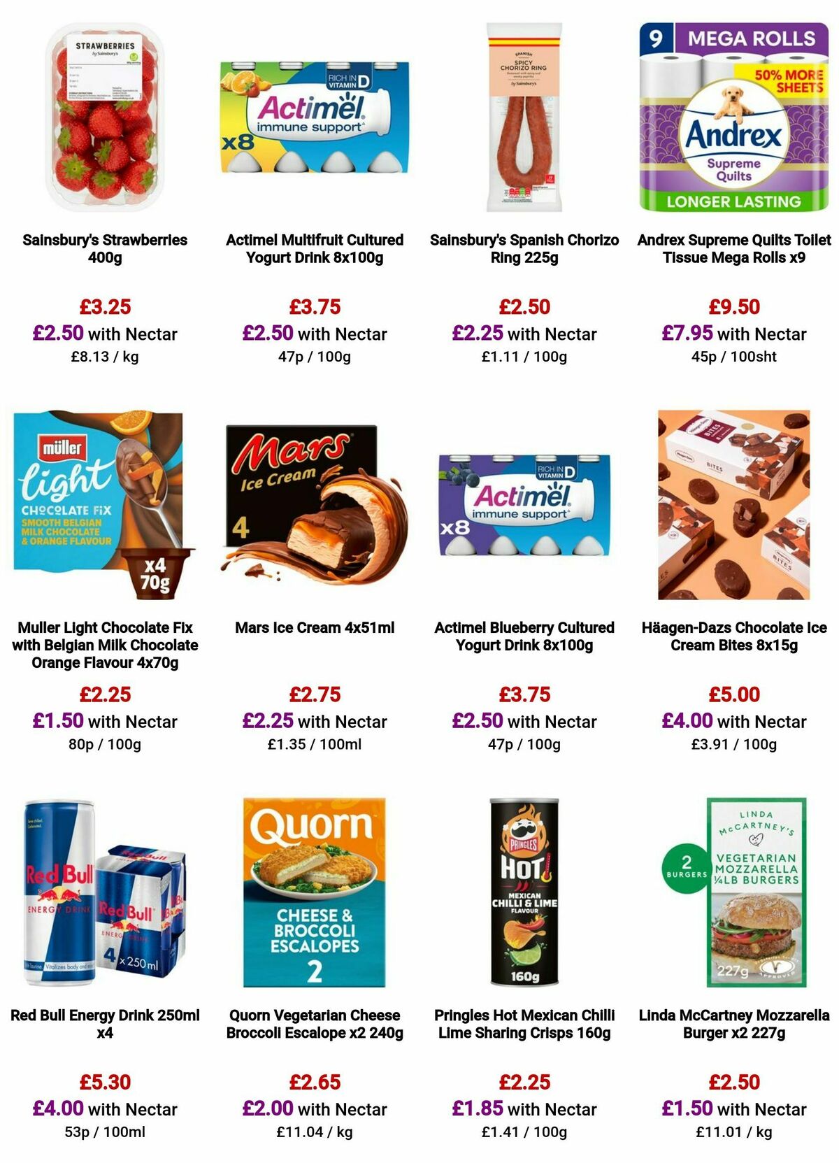 Sainsbury's Offers from 12 April