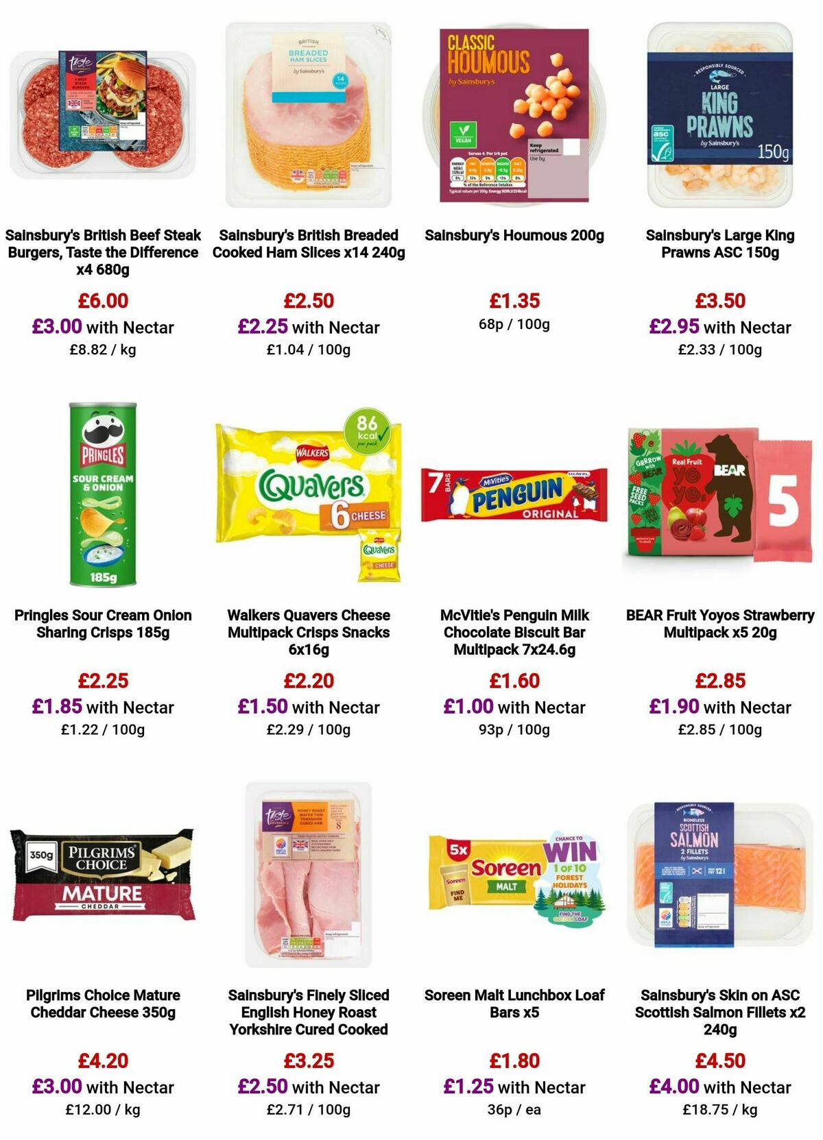 Sainsbury's Offers from 26 April