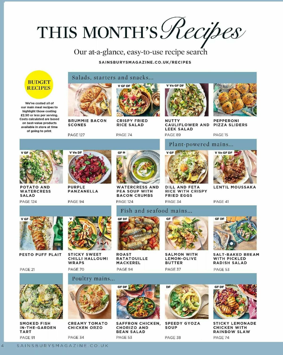 Sainsbury's Magazine May Offers from 1 May