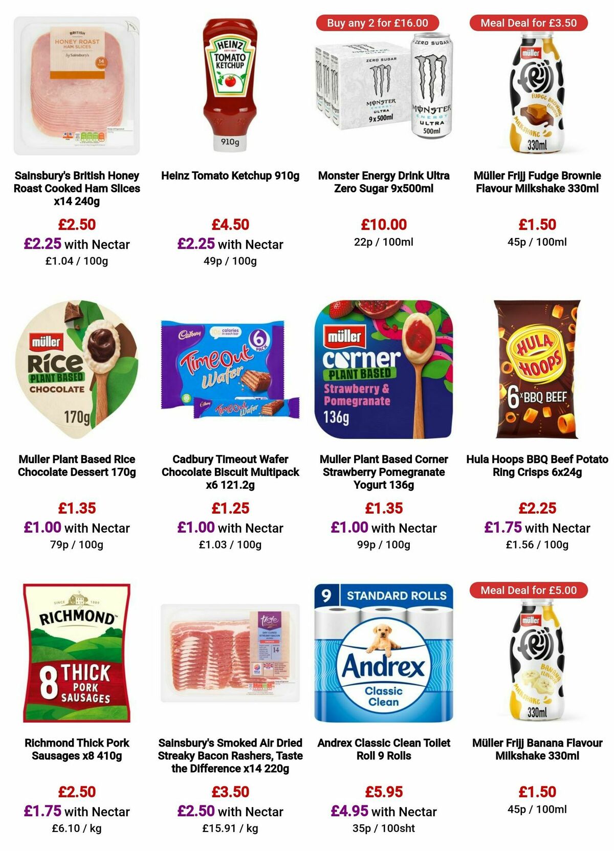 Sainsbury's Offers from 3 May