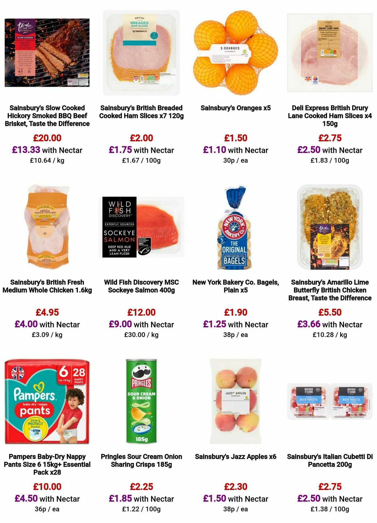 Sainsbury's Offers from 3 May