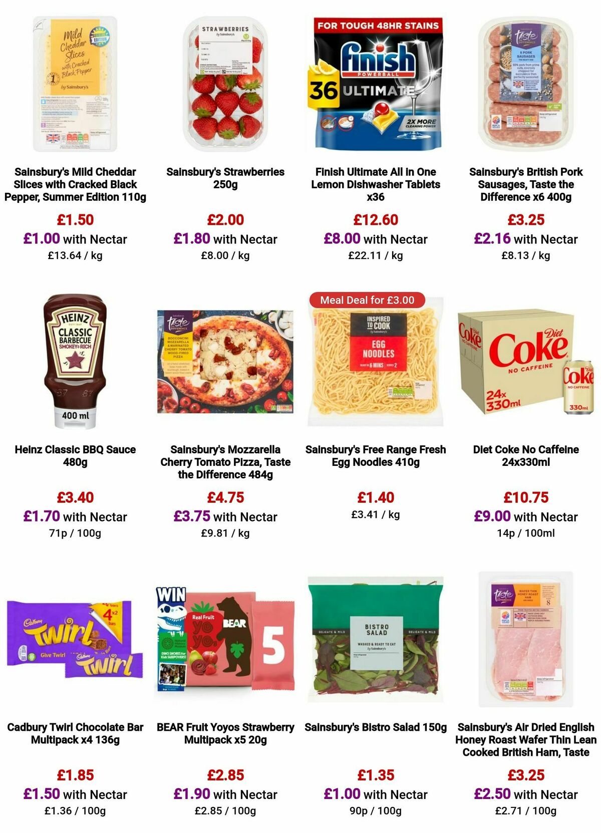 Sainsbury's Offers from 3 May