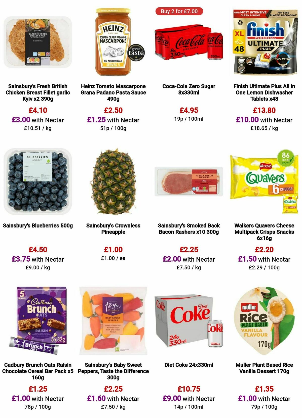 Sainsbury's Offers from 3 May