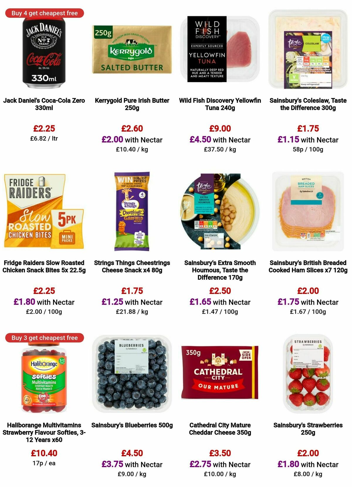 Sainsbury's Offers from 10 May