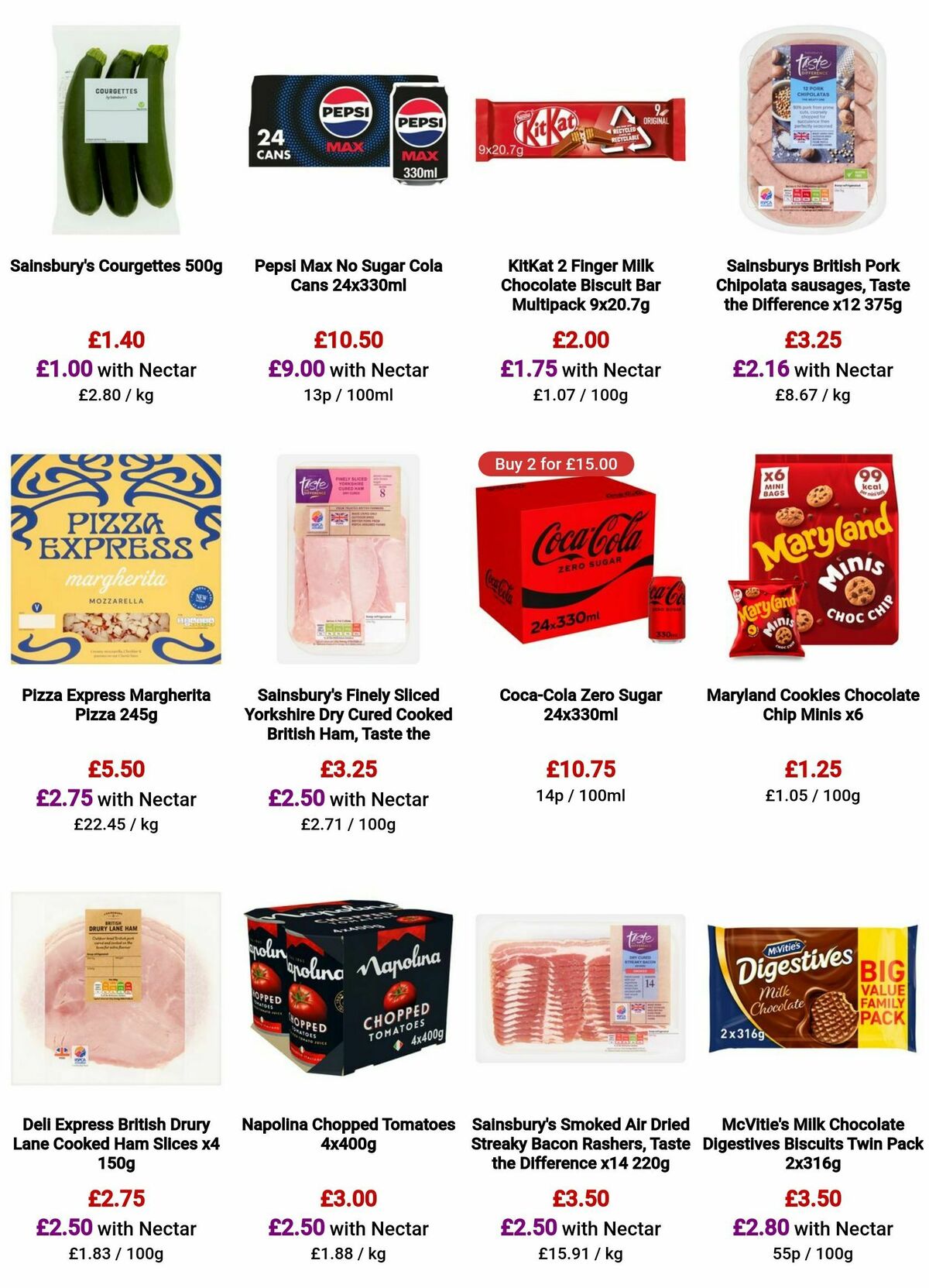 Sainsbury's Offers from 10 May