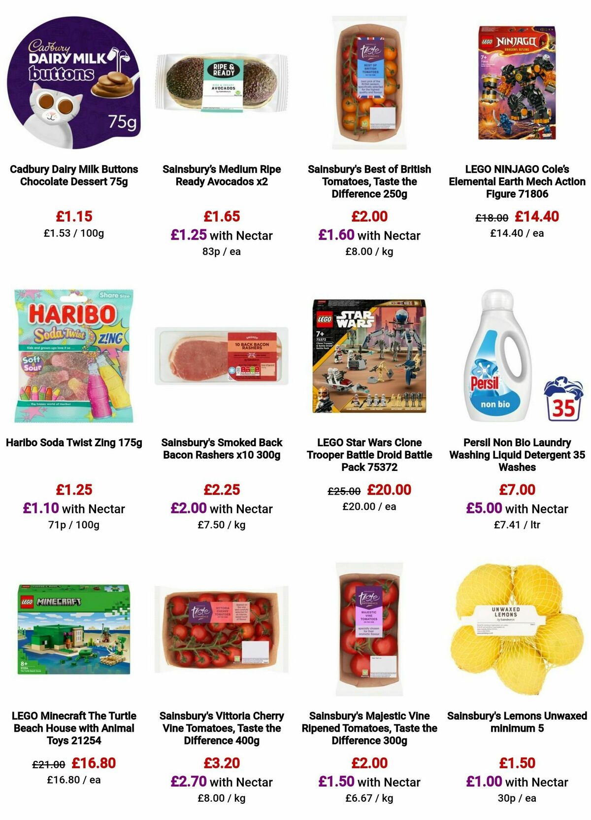 Sainsbury's Offers from 10 May