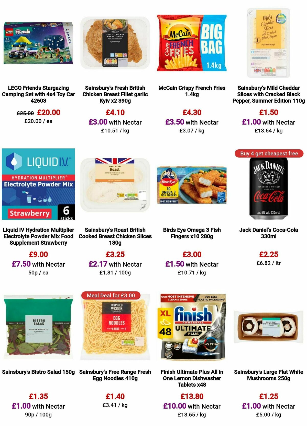 Sainsbury's Offers from 10 May