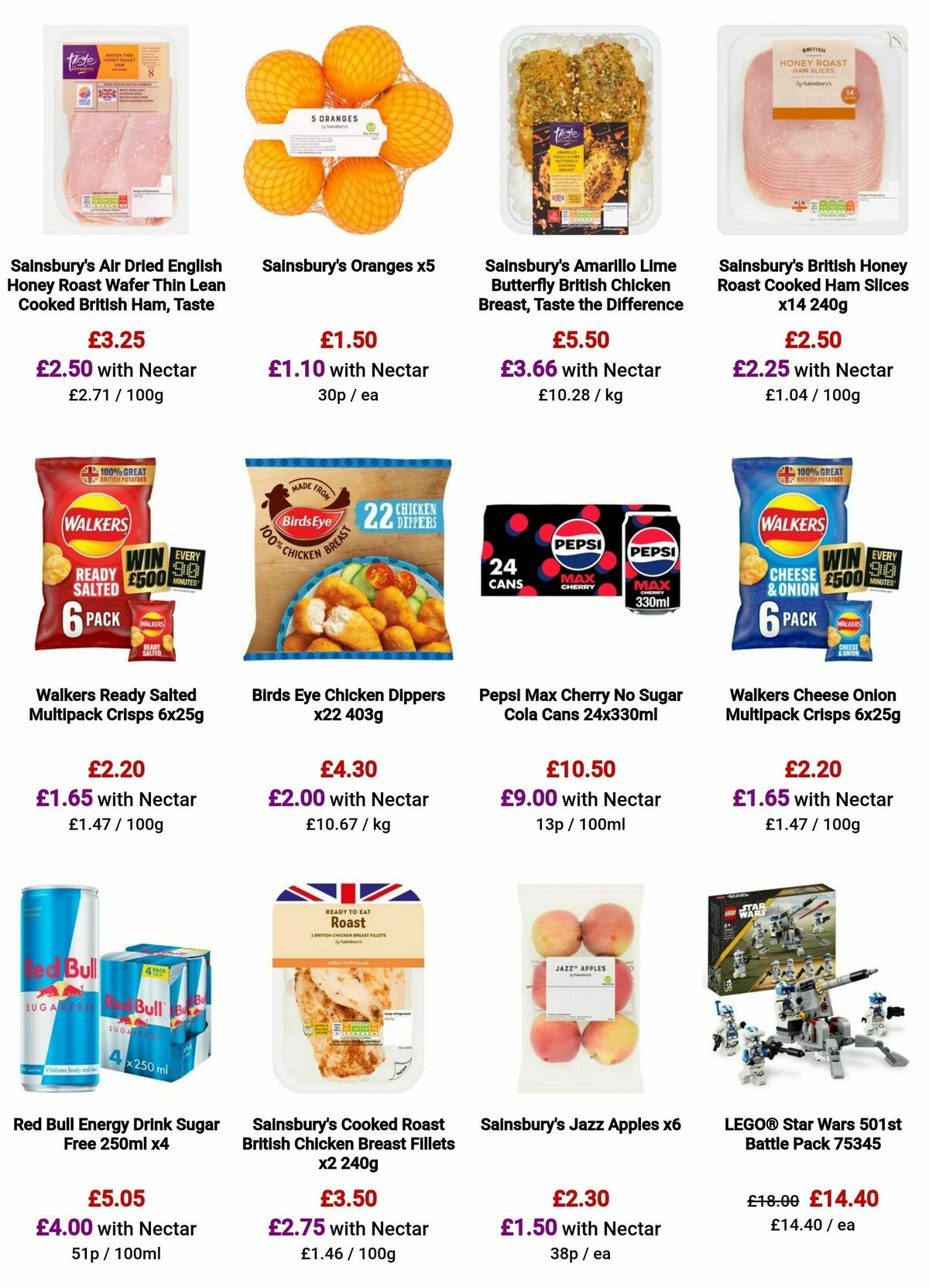 Sainsbury's Offers from 10 May