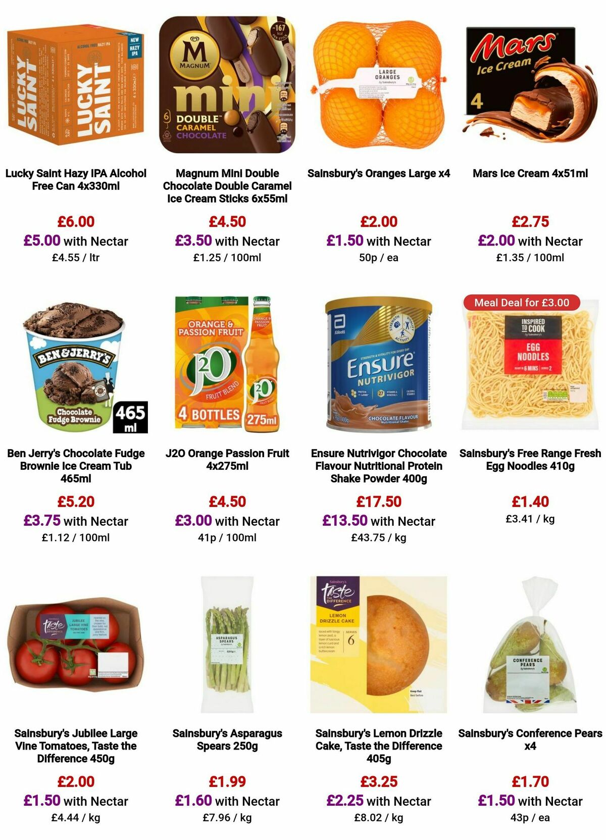 Sainsbury's Offers from 24 May