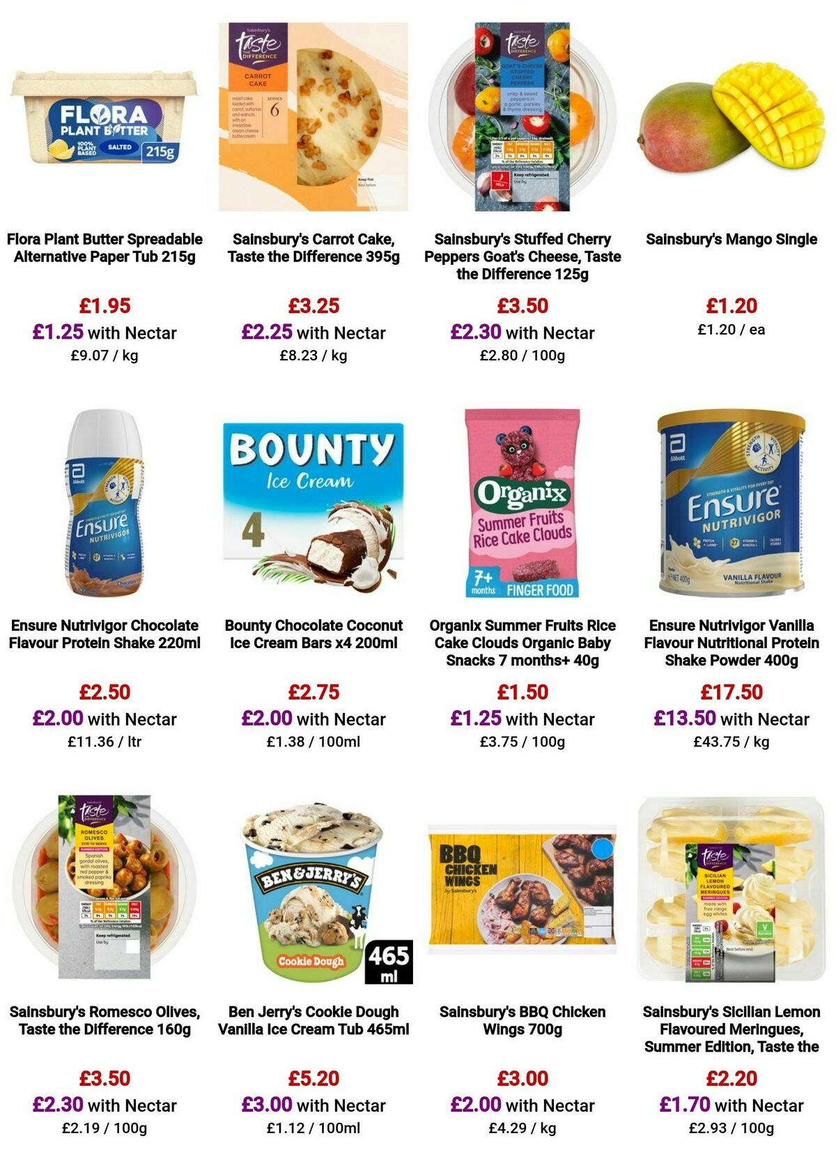 Sainsbury's Offers from 24 May