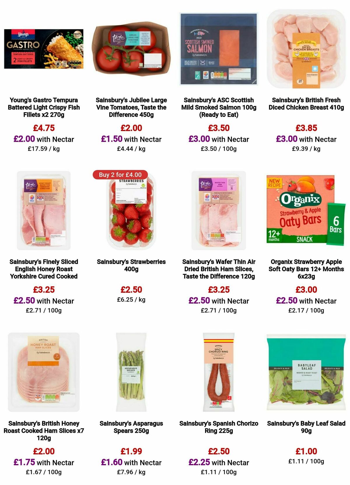 Sainsbury's Offers from 31 May