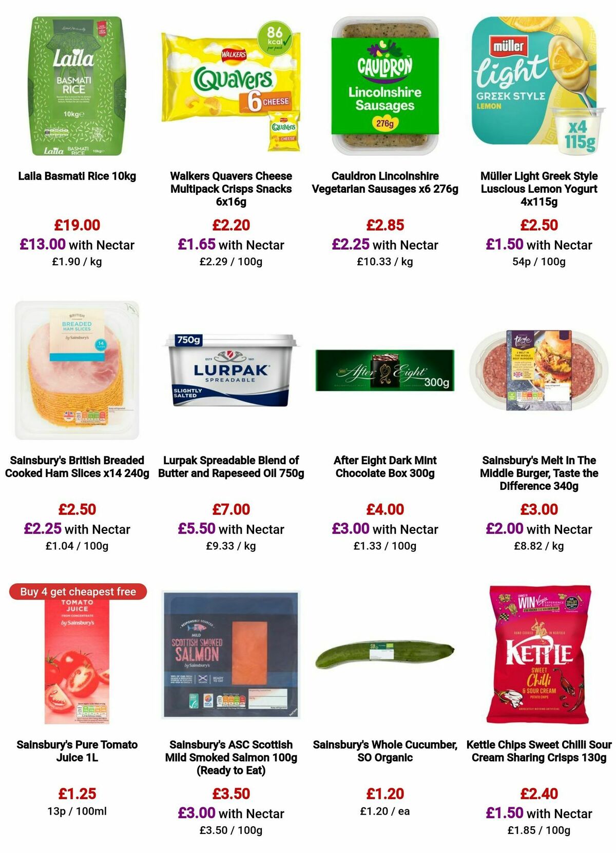 Sainsbury's Offers from 7 June