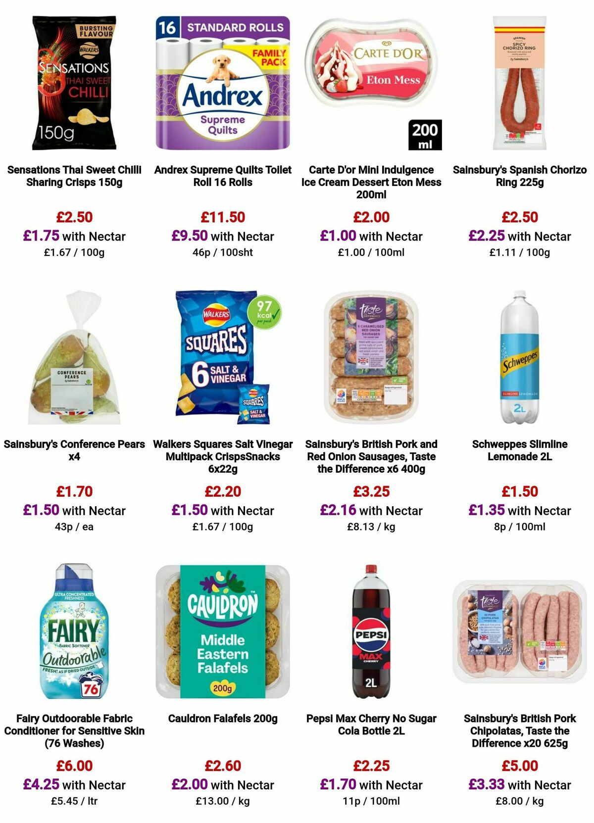 Sainsbury's Offers from 7 June