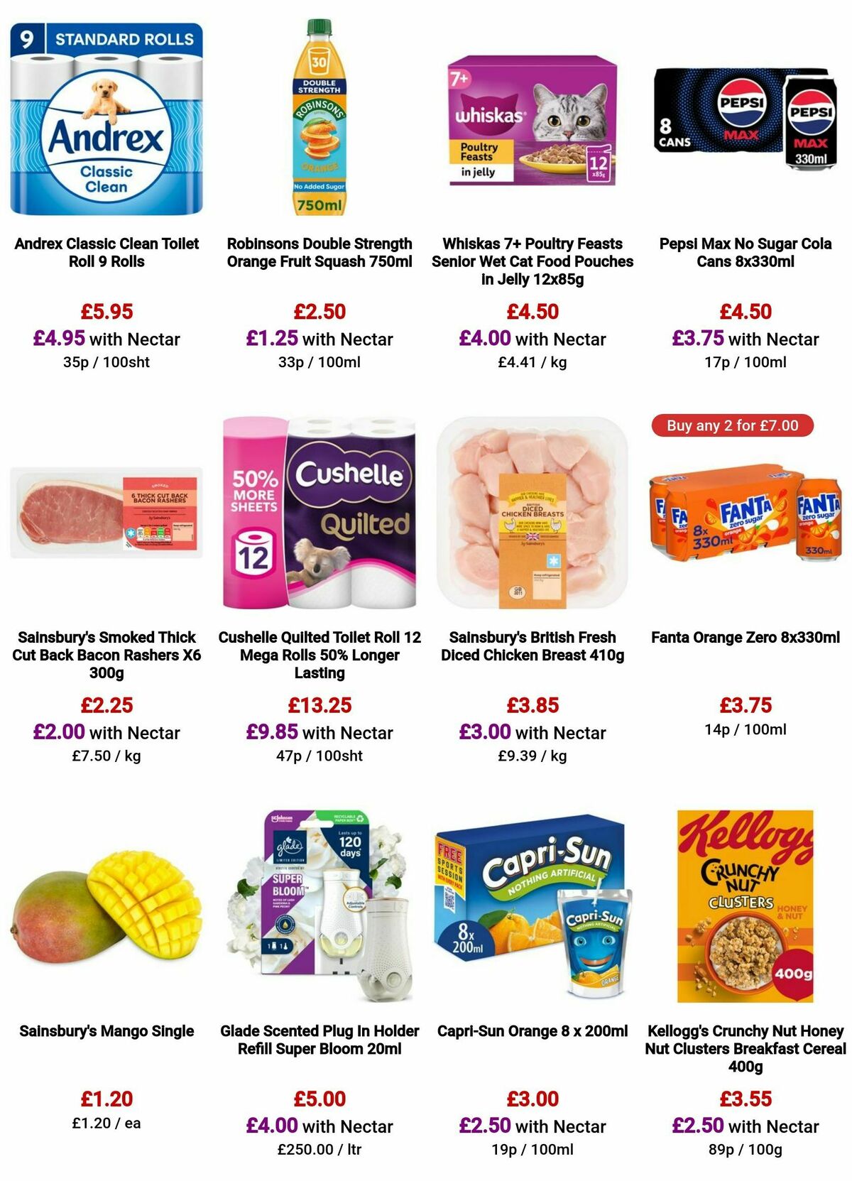 Sainsbury's Offers from 7 June