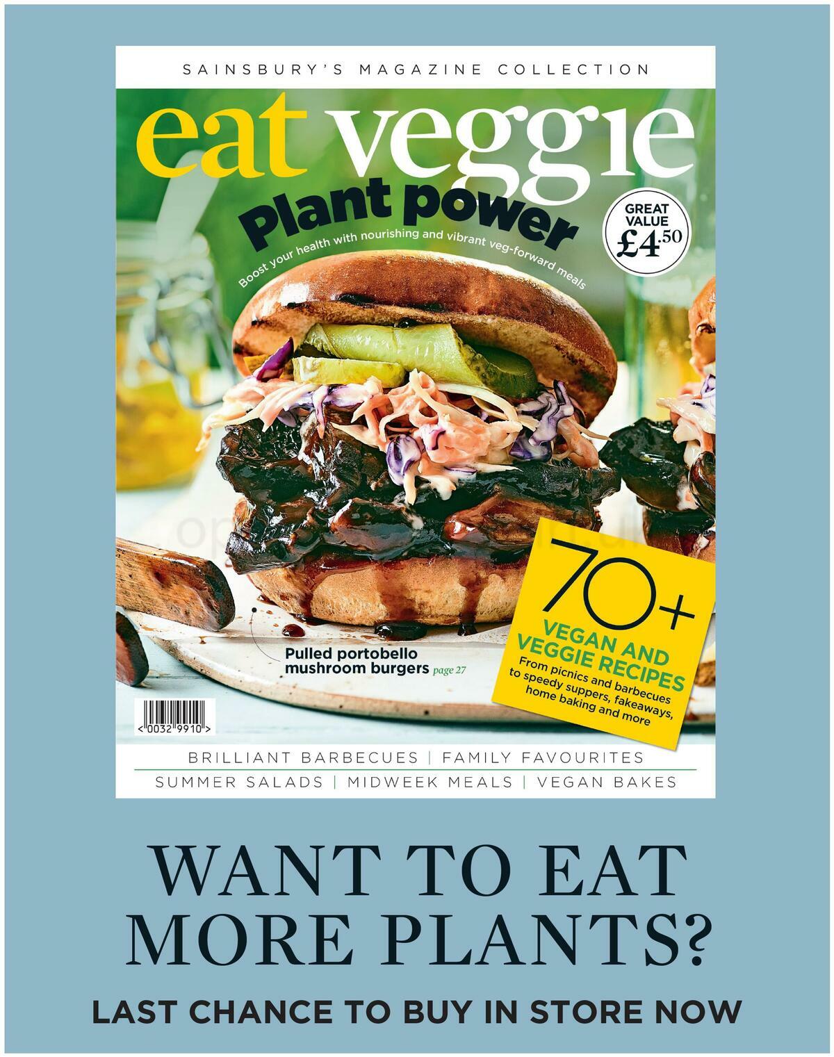 Sainsbury's Magazine June Offers from 11 June