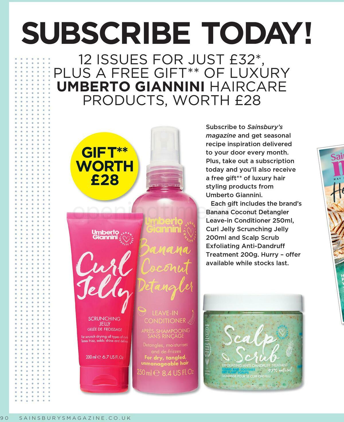 Sainsbury's Magazine June Offers from 11 June