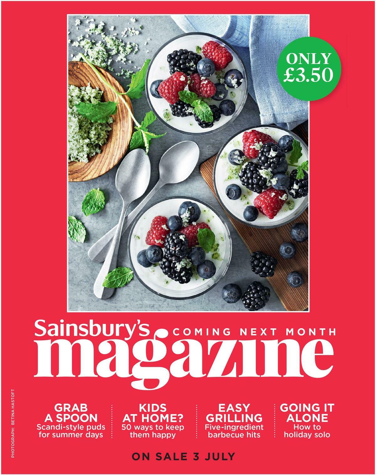 Sainsbury's Magazine June Offers from 11 June