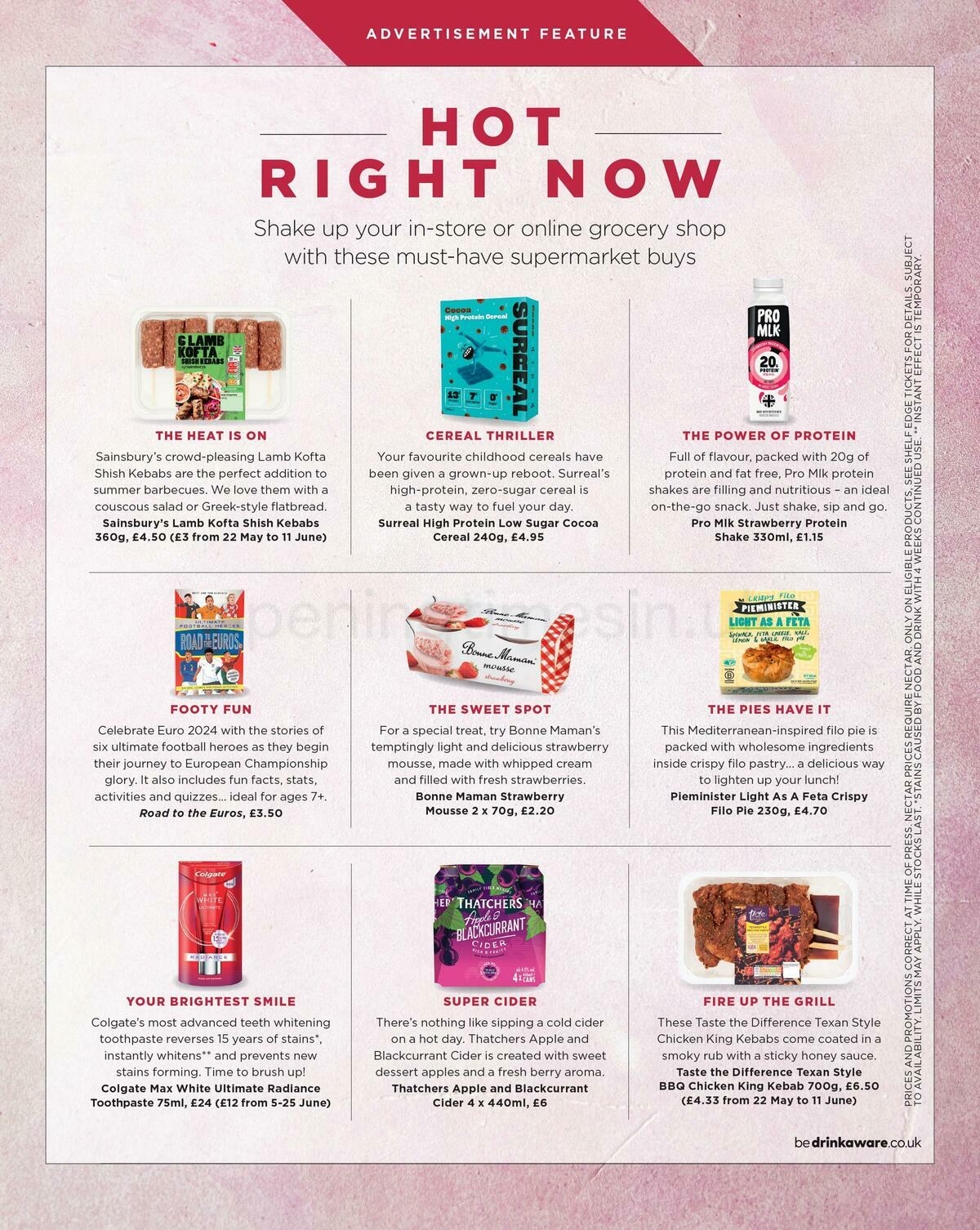 Sainsbury's Magazine June Offers from 11 June