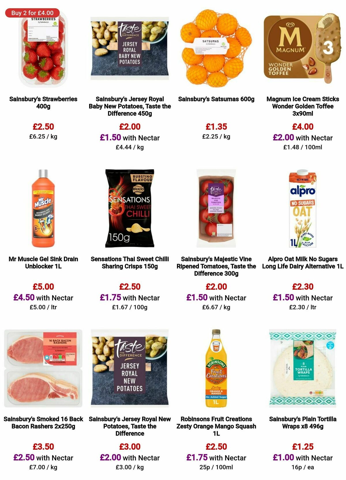 Sainsbury's Offers from 14 June