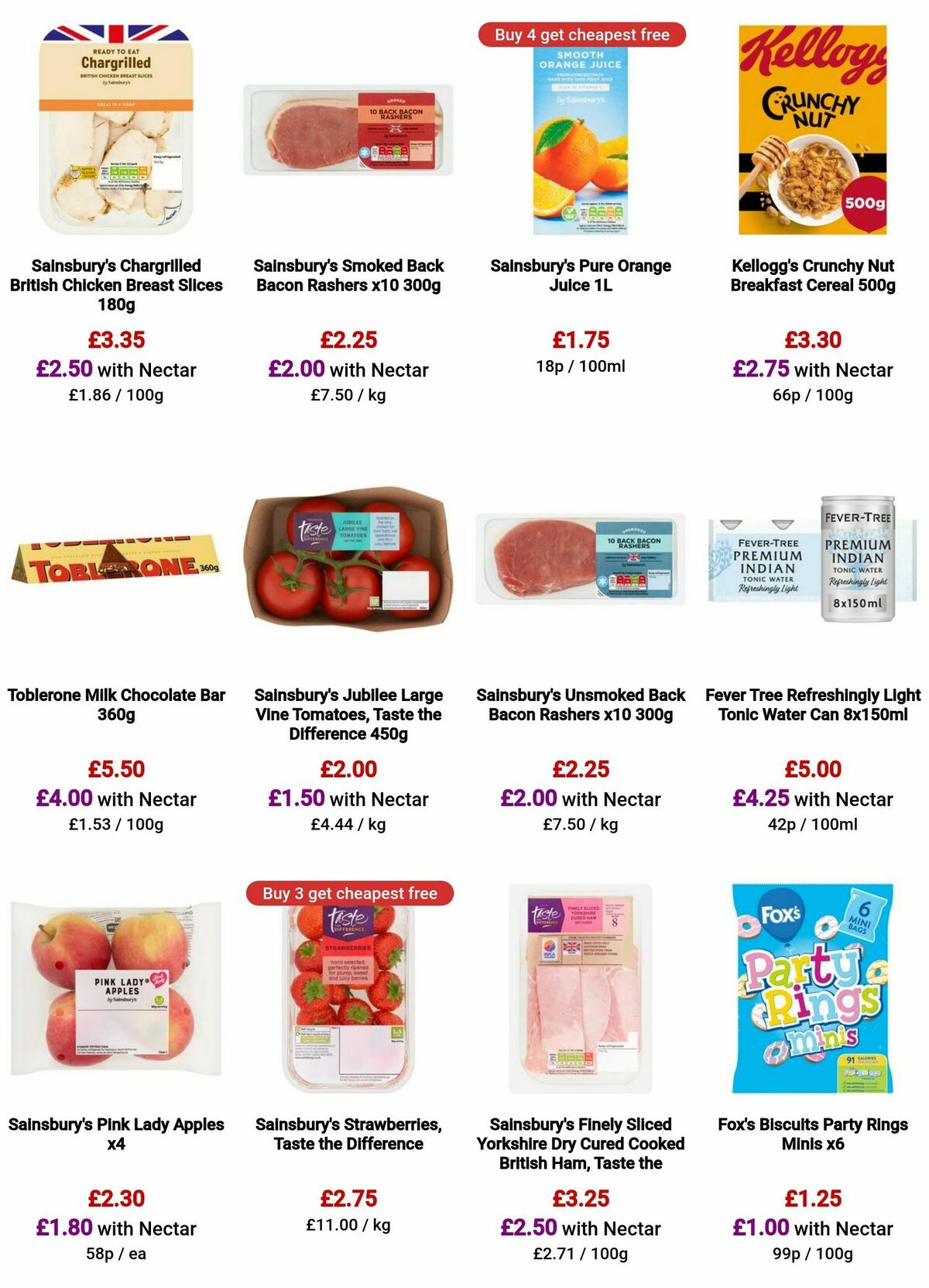 Sainsbury's Offers from 14 June