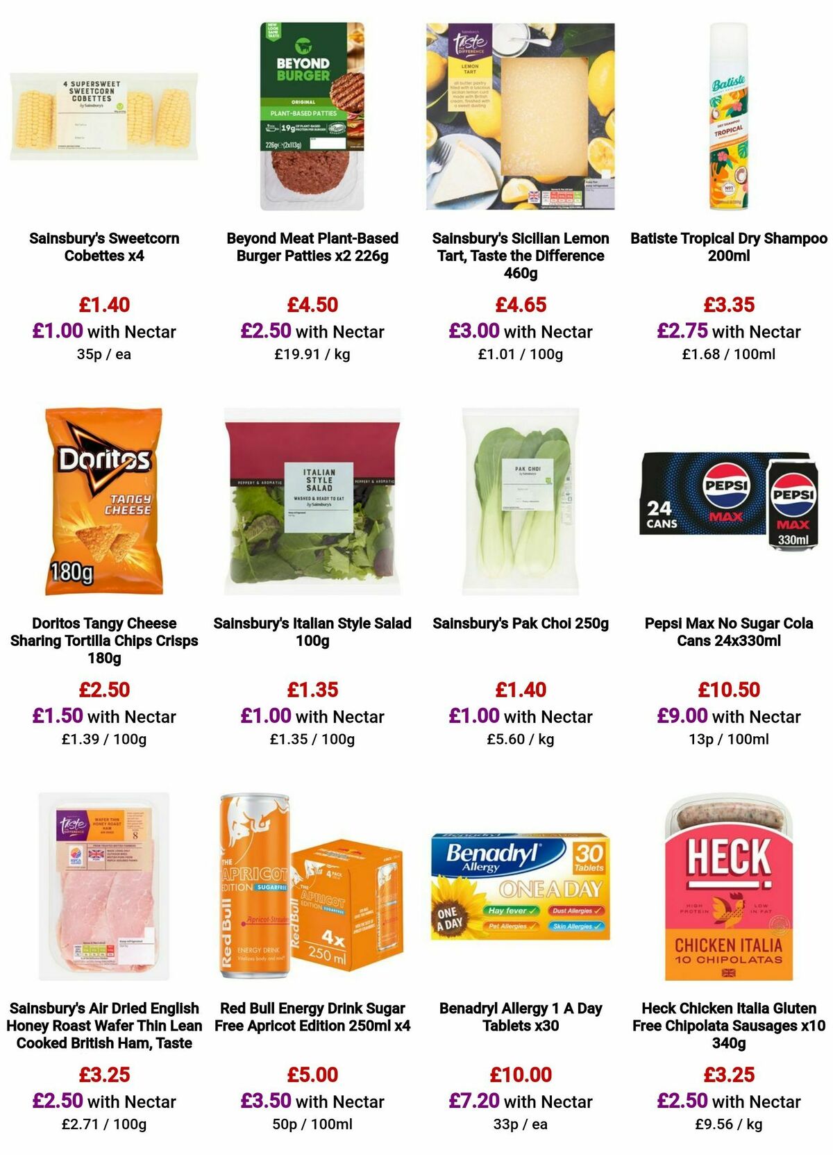 Sainsbury's Offers from 21 June