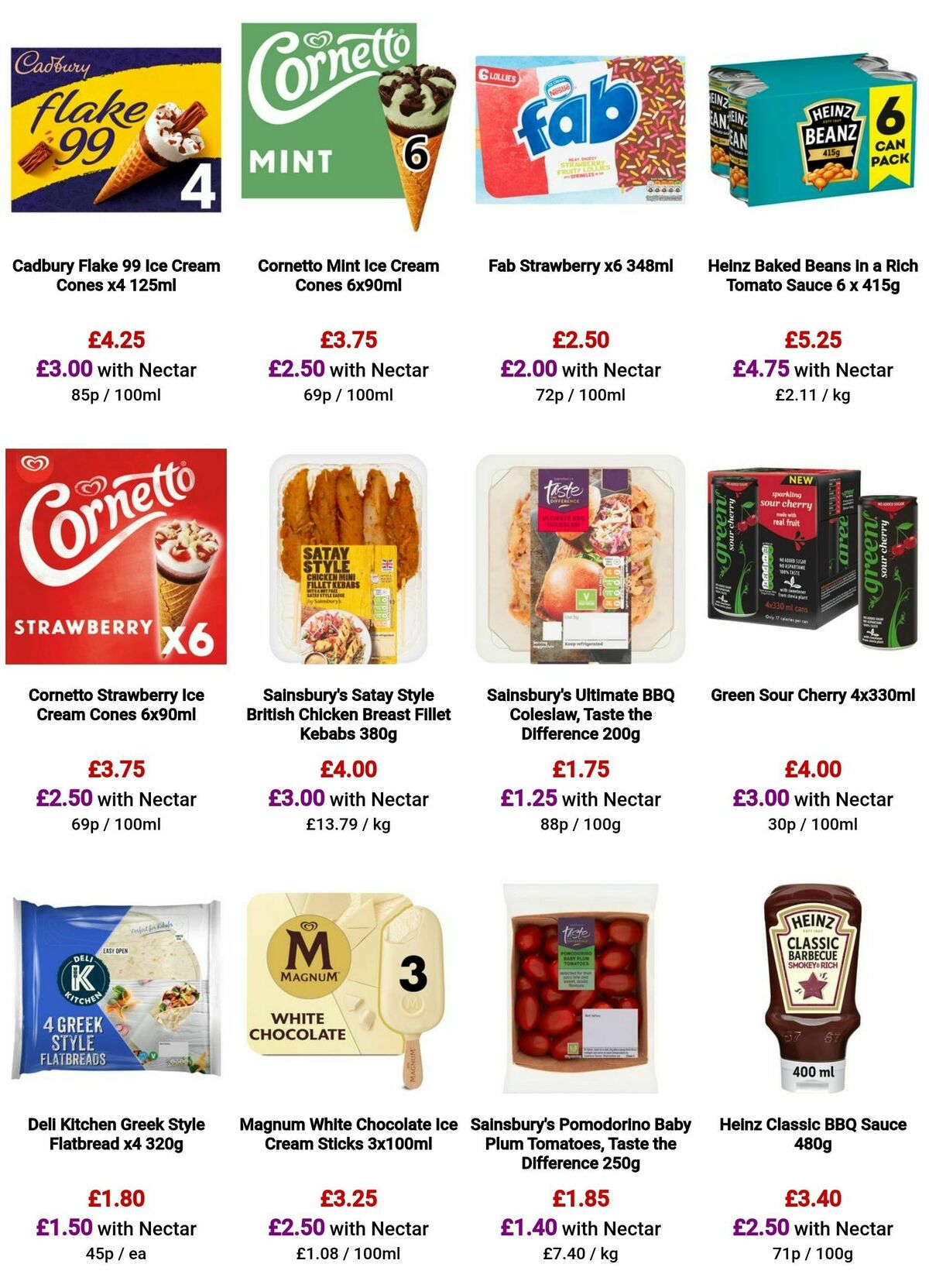 Sainsbury's Offers from 28 June