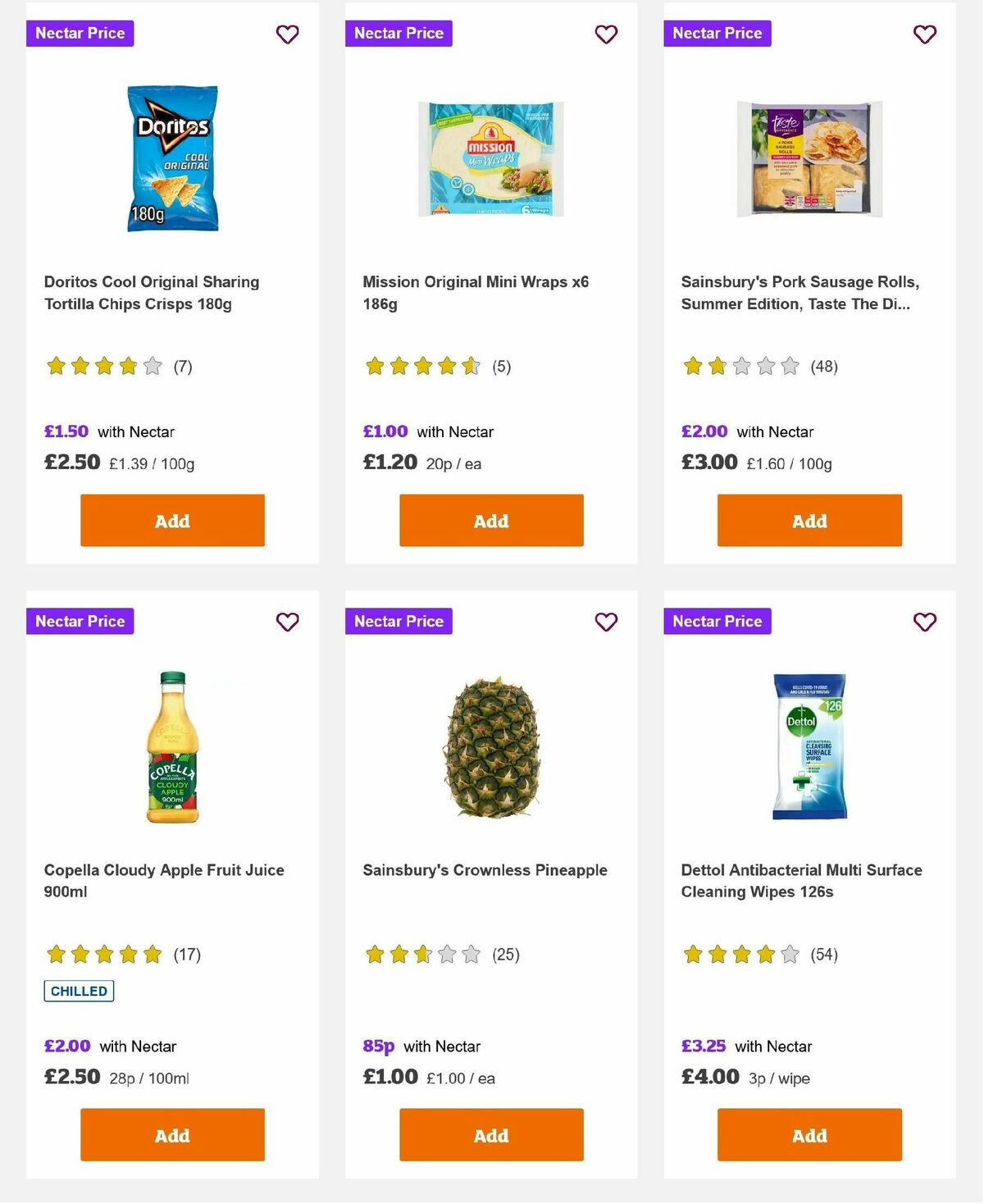 Sainsbury's Offers from 5 July