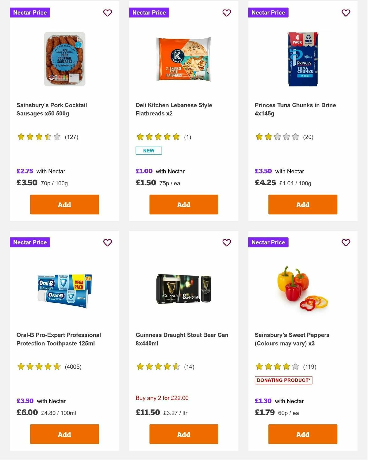 Sainsbury's Offers from 5 July