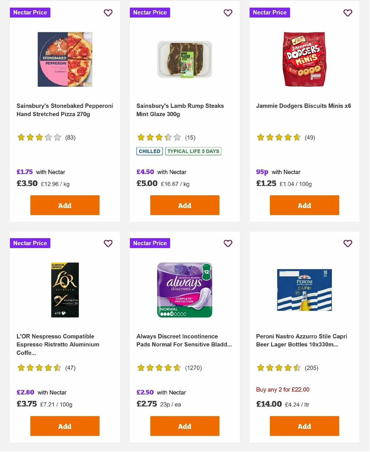 Sainsbury's Offers from 5 July