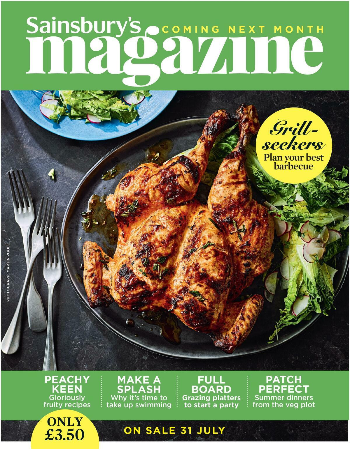 Sainsbury's Magazine July Offers from 4 July