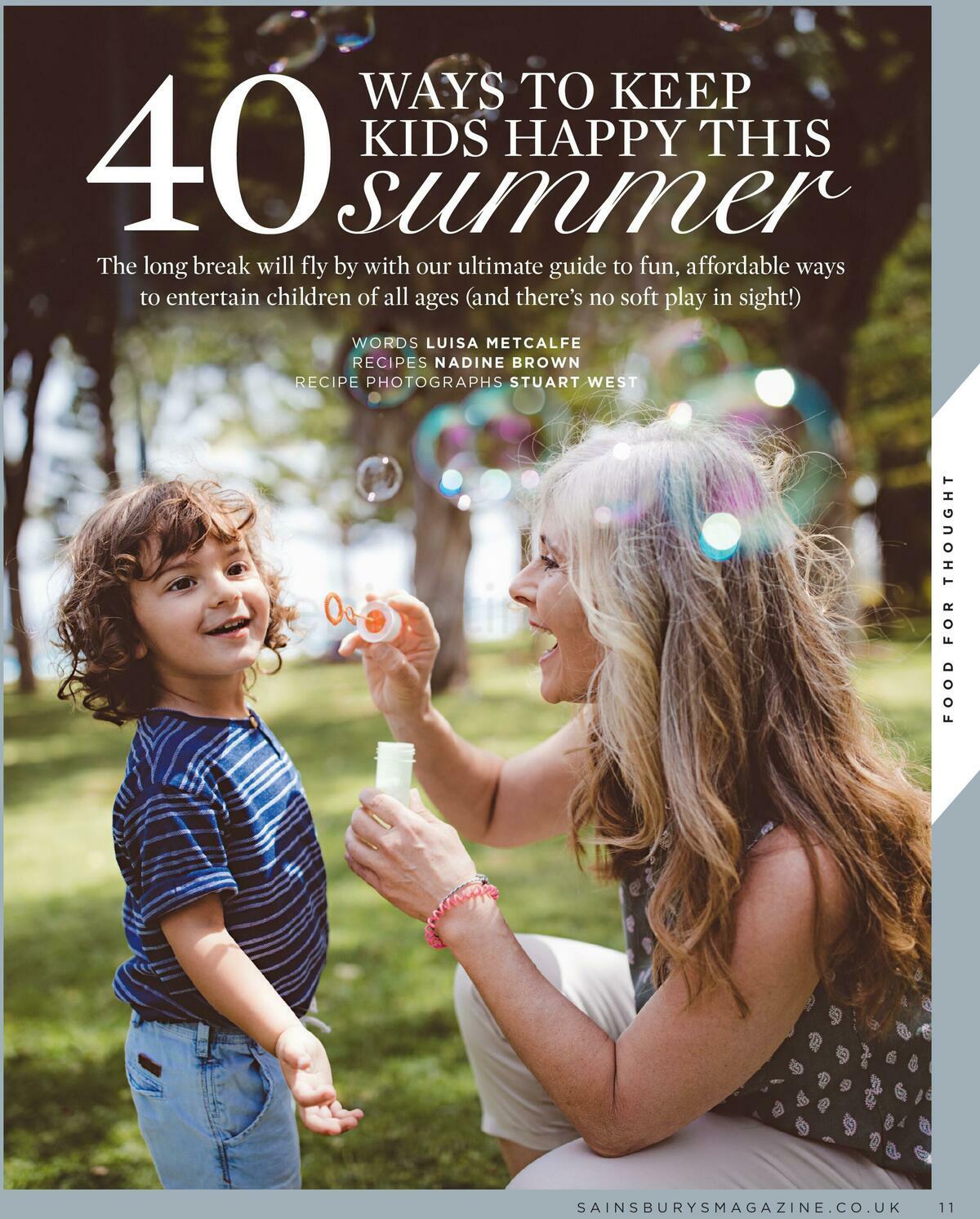 Sainsbury's Magazine July Offers from 4 July