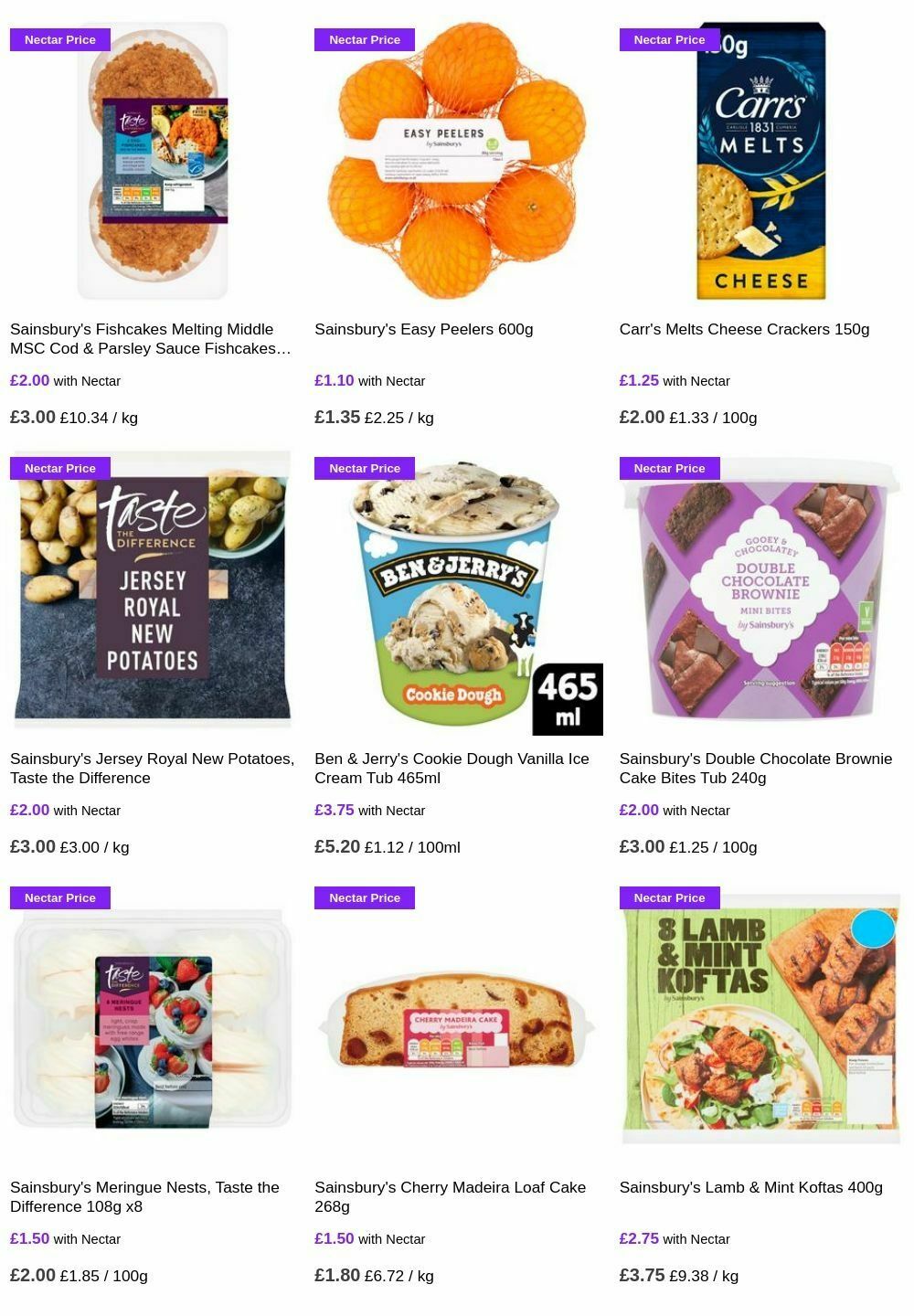 Sainsbury's Offers from 12 July