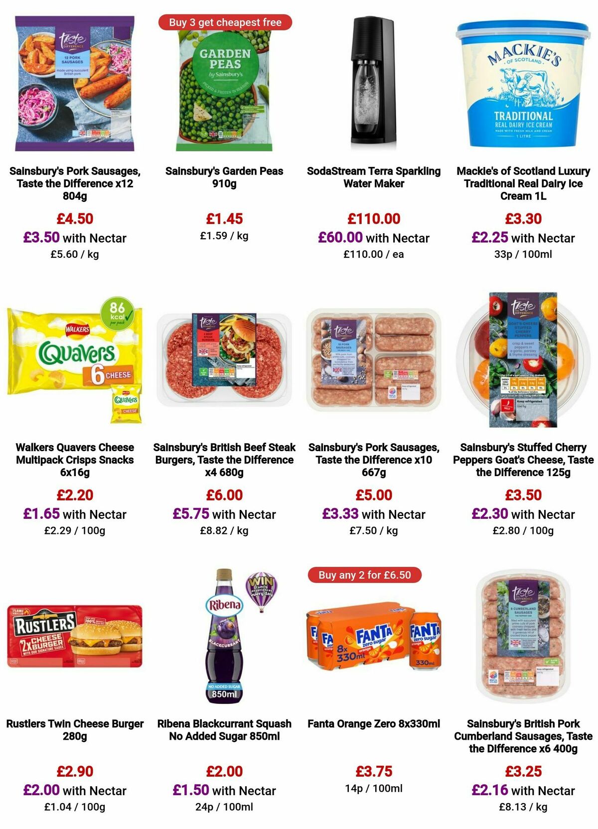 Sainsbury's Offers from 19 July