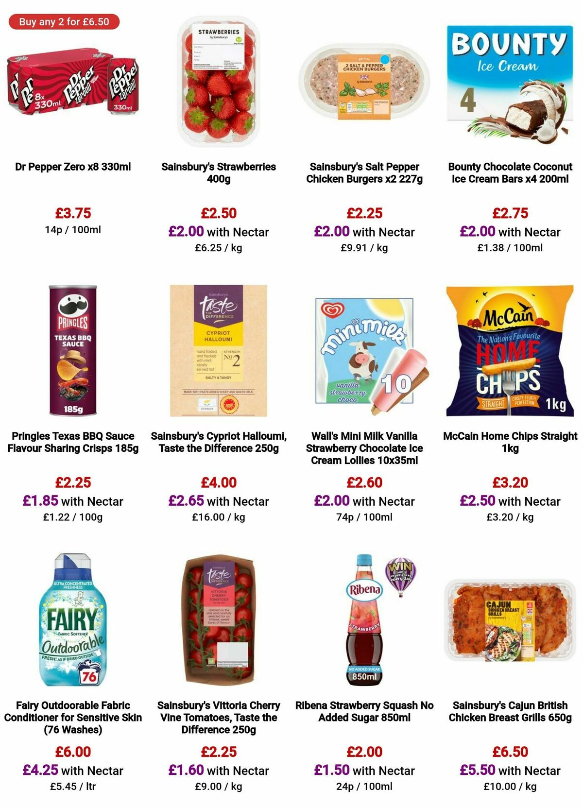 Sainsbury's Offers from 19 July