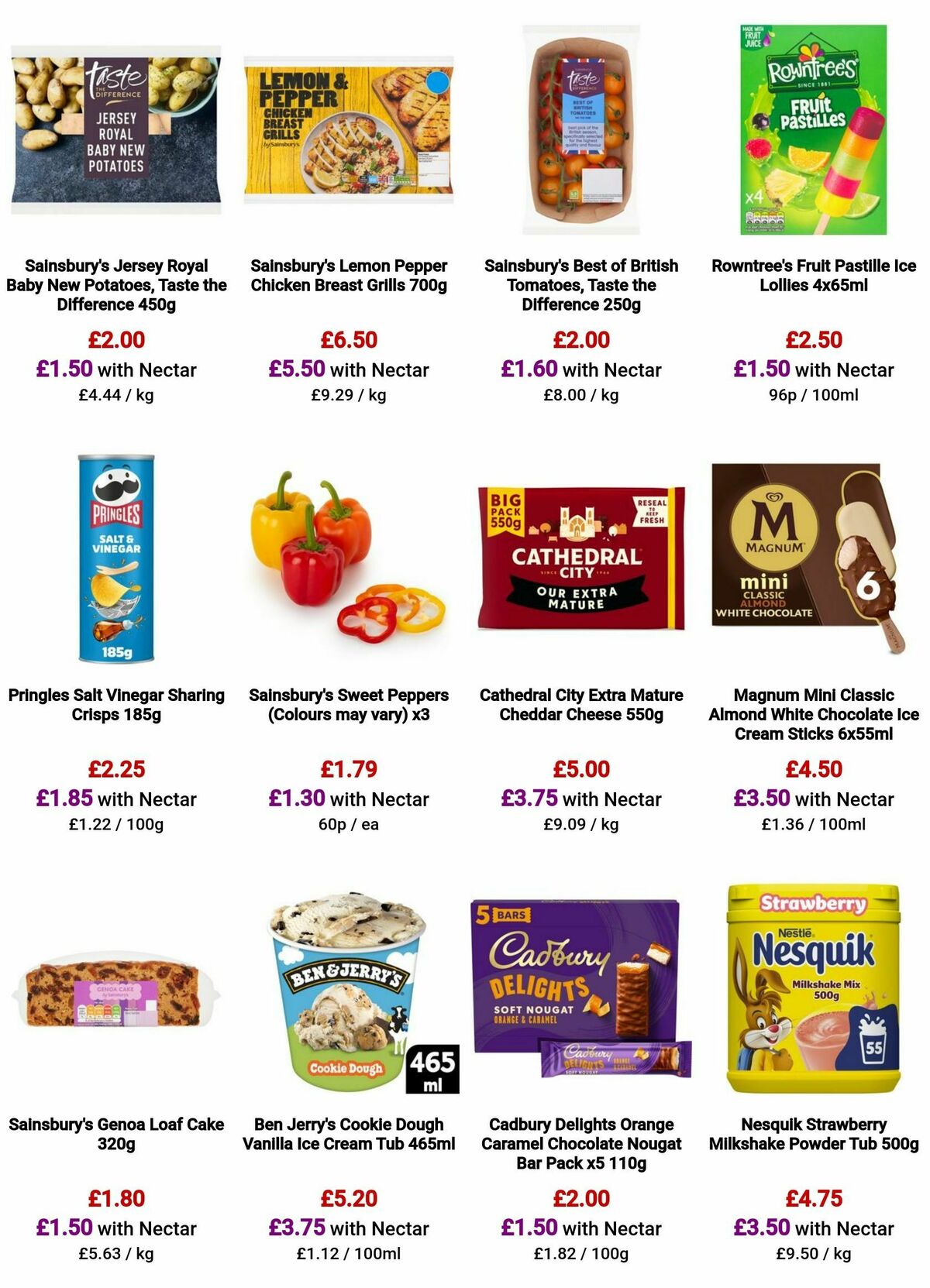 Sainsbury's Offers from 19 July