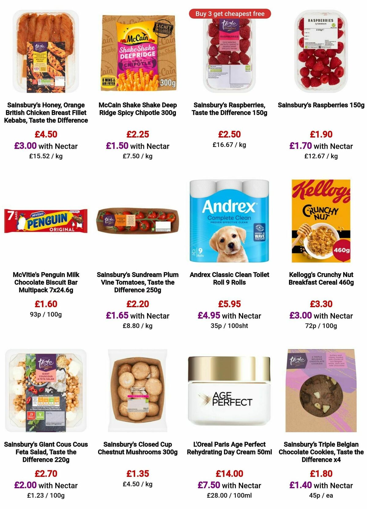 Sainsbury's Offers from 26 July