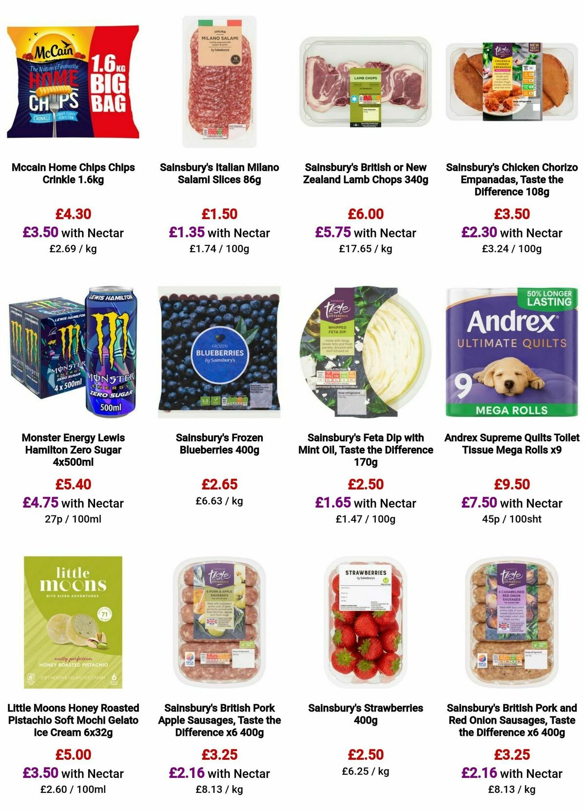 Sainsbury's Offers from 16 August