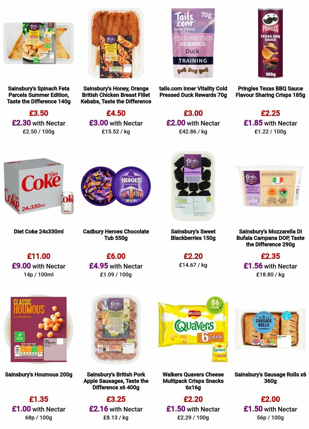 Sainsbury's Offers from 23 August