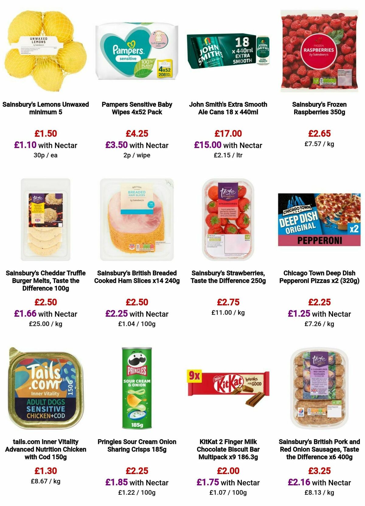 Sainsbury's Offers from 23 August