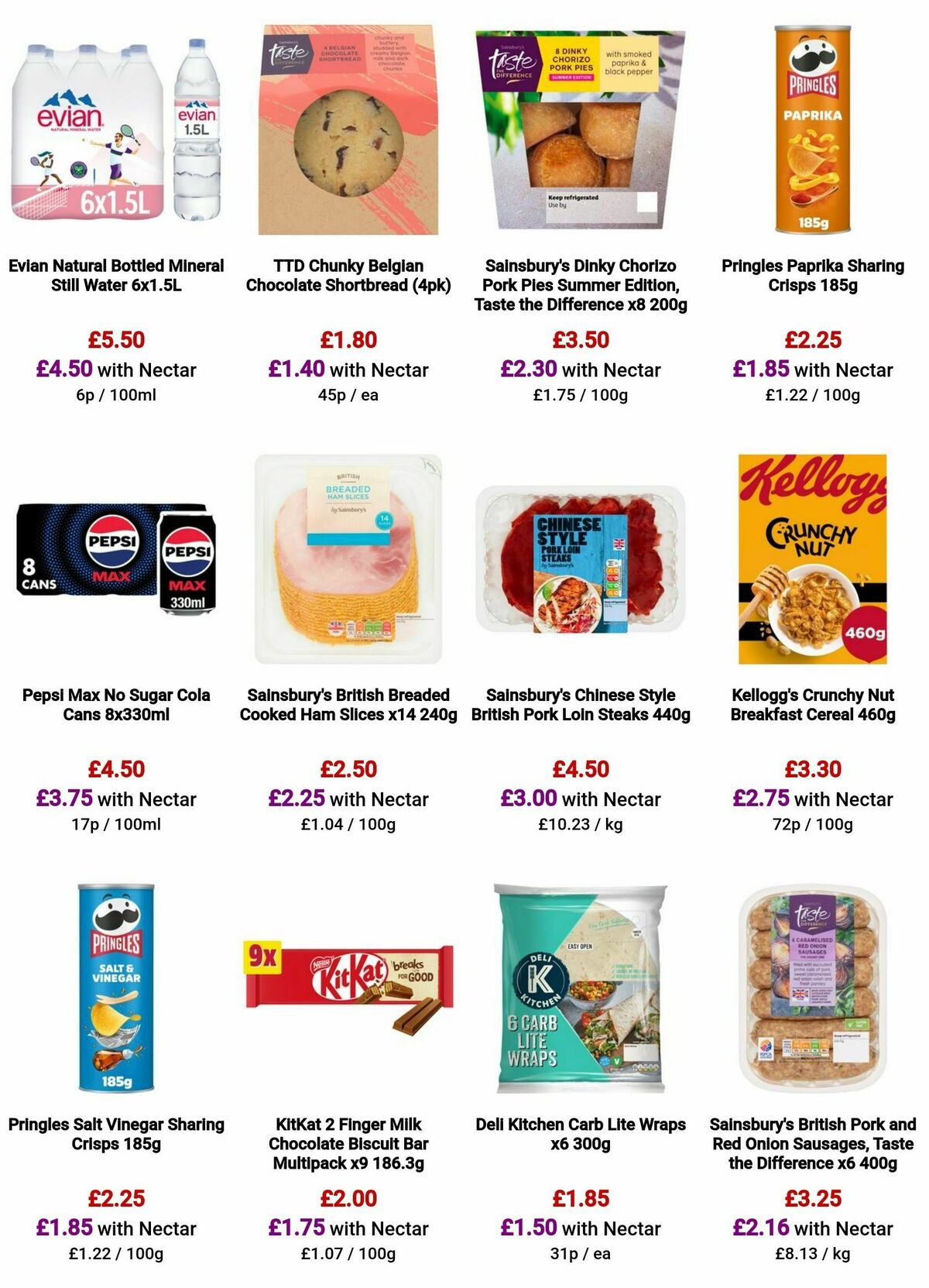 Sainsbury's Offers from 30 August